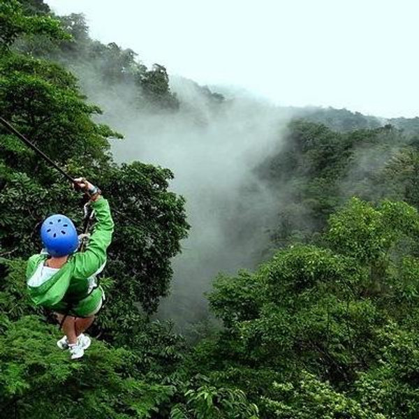 Zip Lining in Costa Rica!