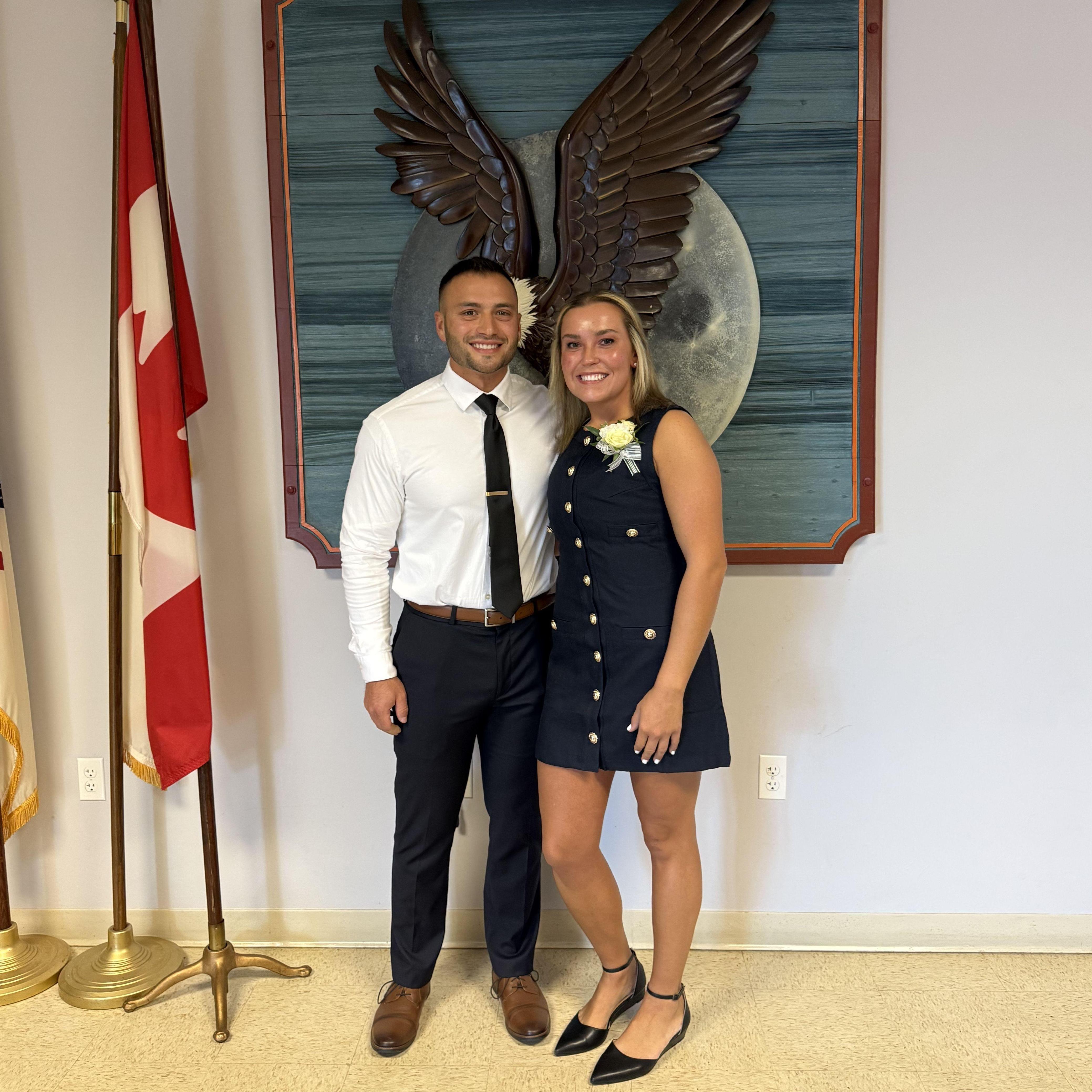 Taken at Lexi's Officer of the Year Award (May 2025)