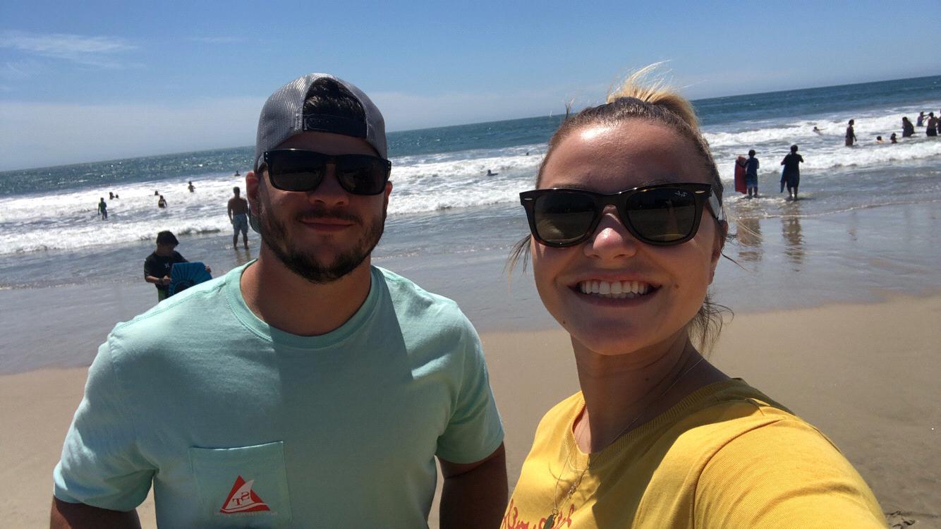 Our first trip to California together!
