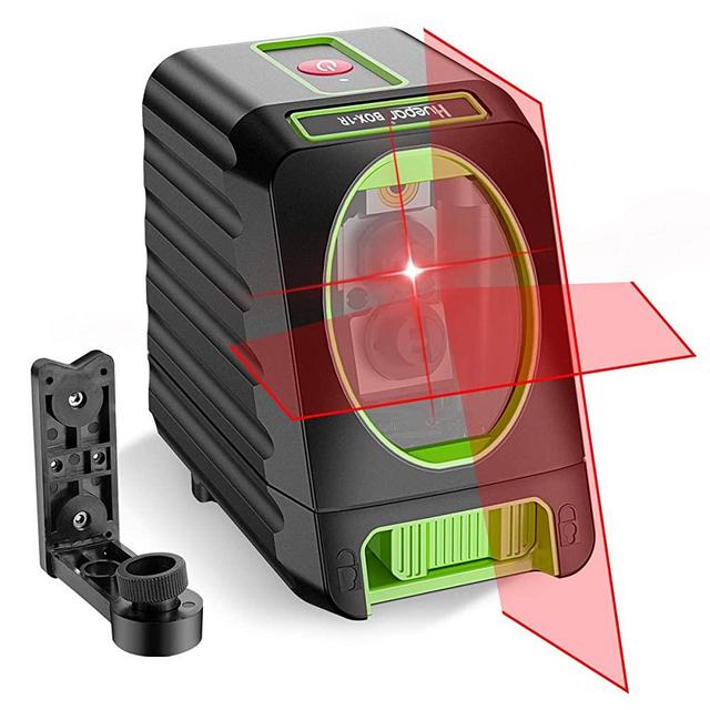 Huepar Self-Leveling Laser Level 150ft/45m Outdoor Cross Line Laser, Selectable Laser Lines with Pulse Mode,Level with Vertical Beam Spread Covers of 150°,360°Magnetic Base and Battery Included-BOX-1R