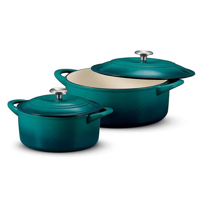 Tramontina Dutch Oven Set, 2-pack ( Teal )