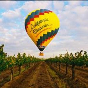 Temecula Sunrise Hot Air Balloon Flight for 2 plus breakfast basket