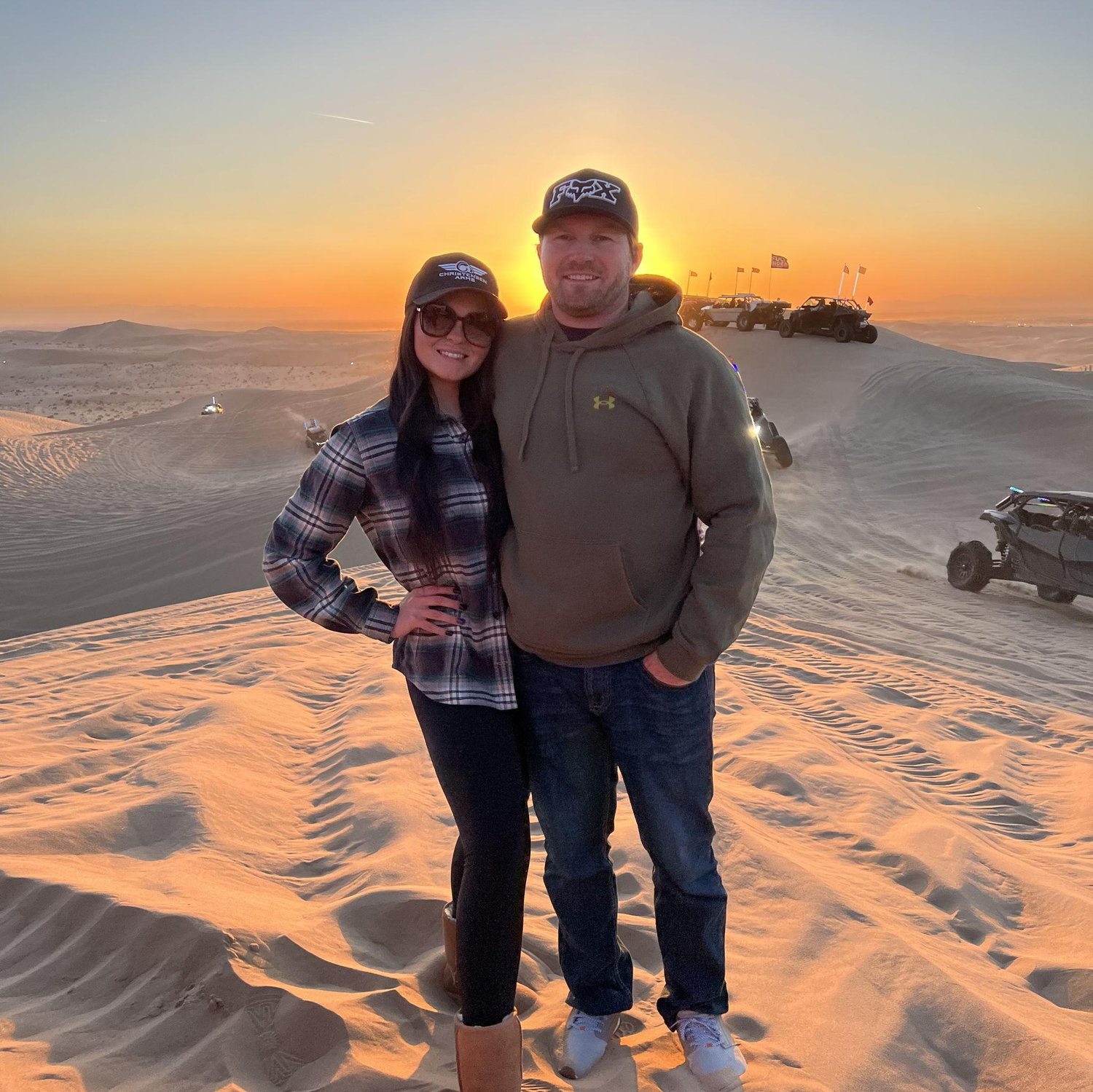 Our First Date spot called Sunset Hill at Glamis Sand Dunes, CA