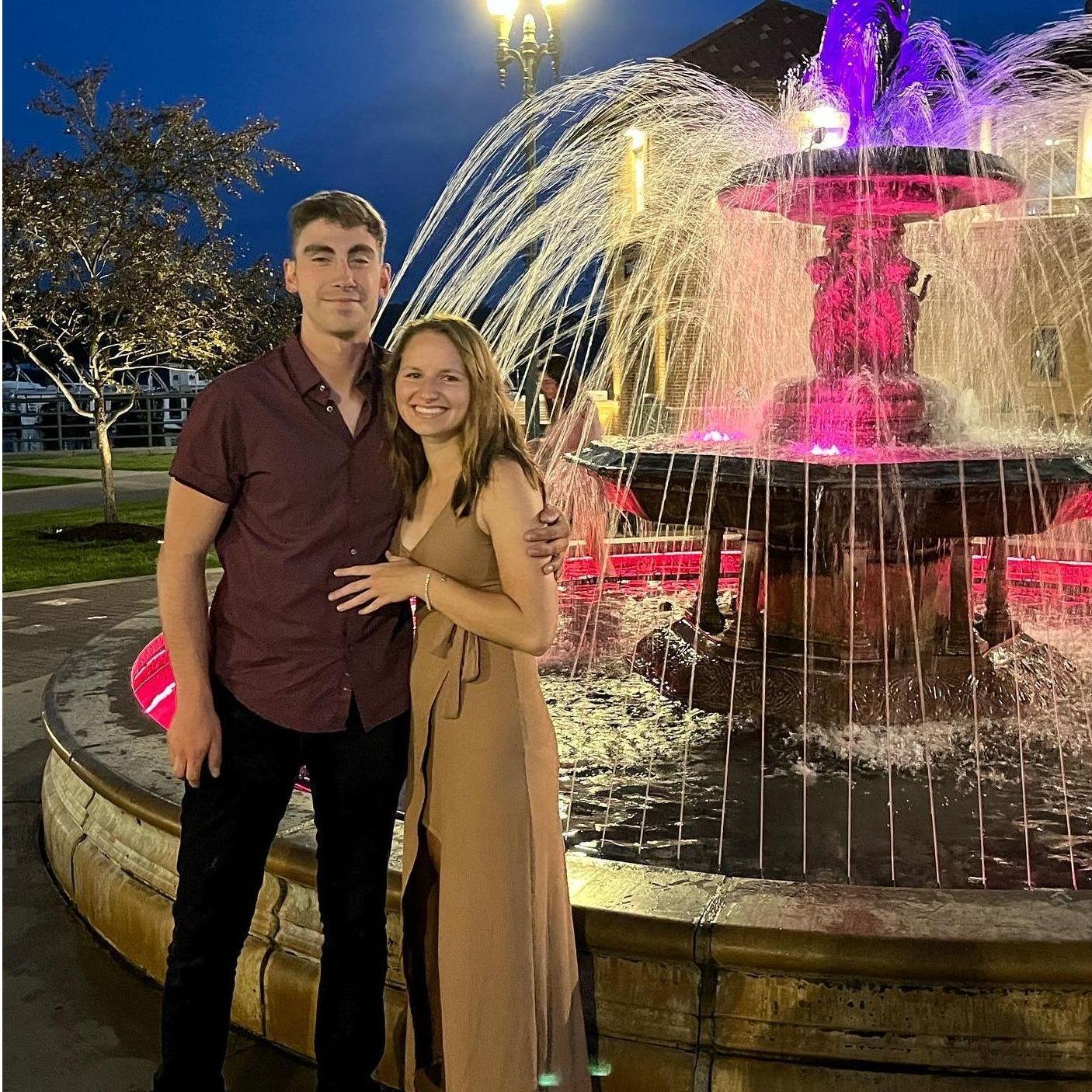 Our first date