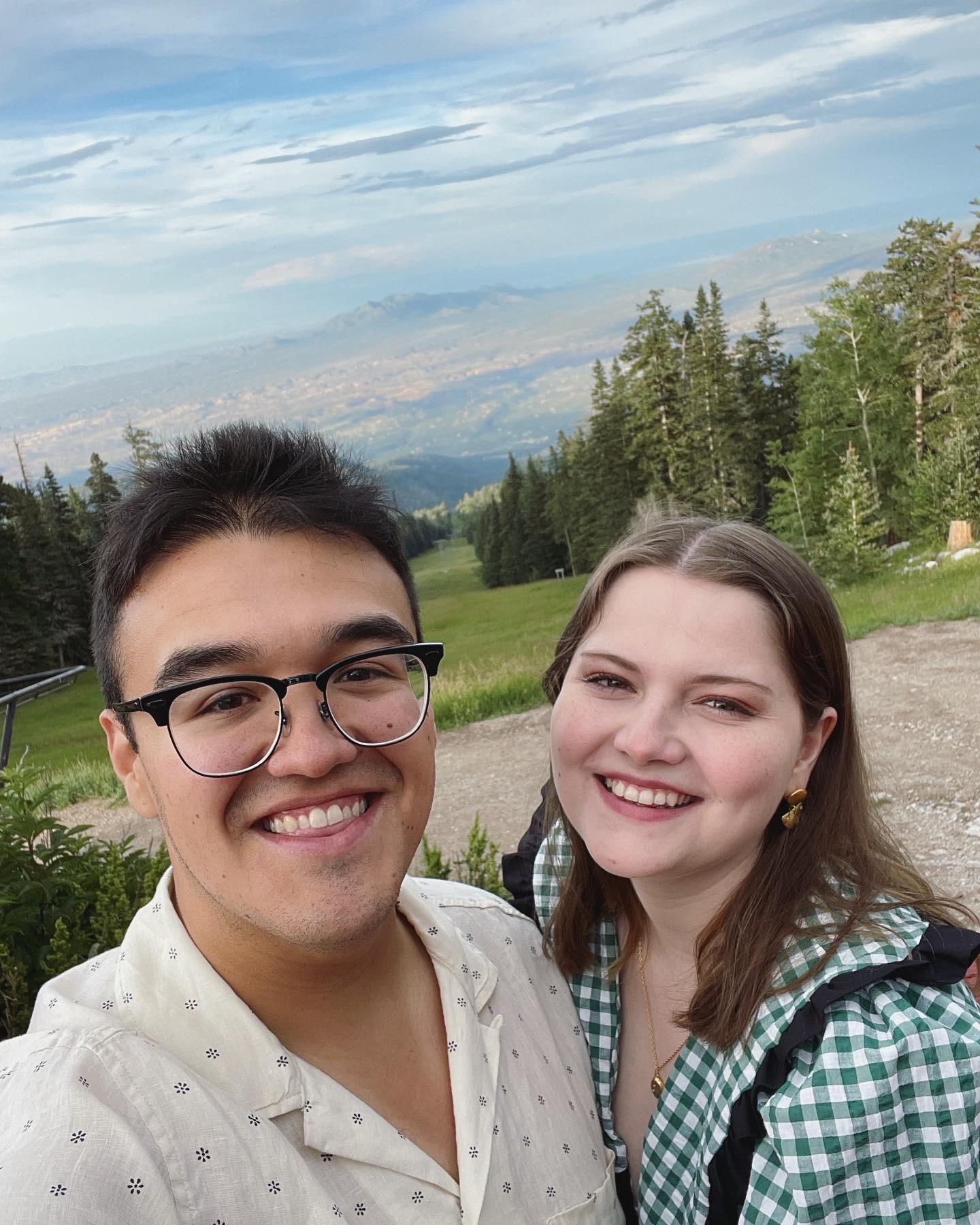 Dinner on top of Sandia Peak