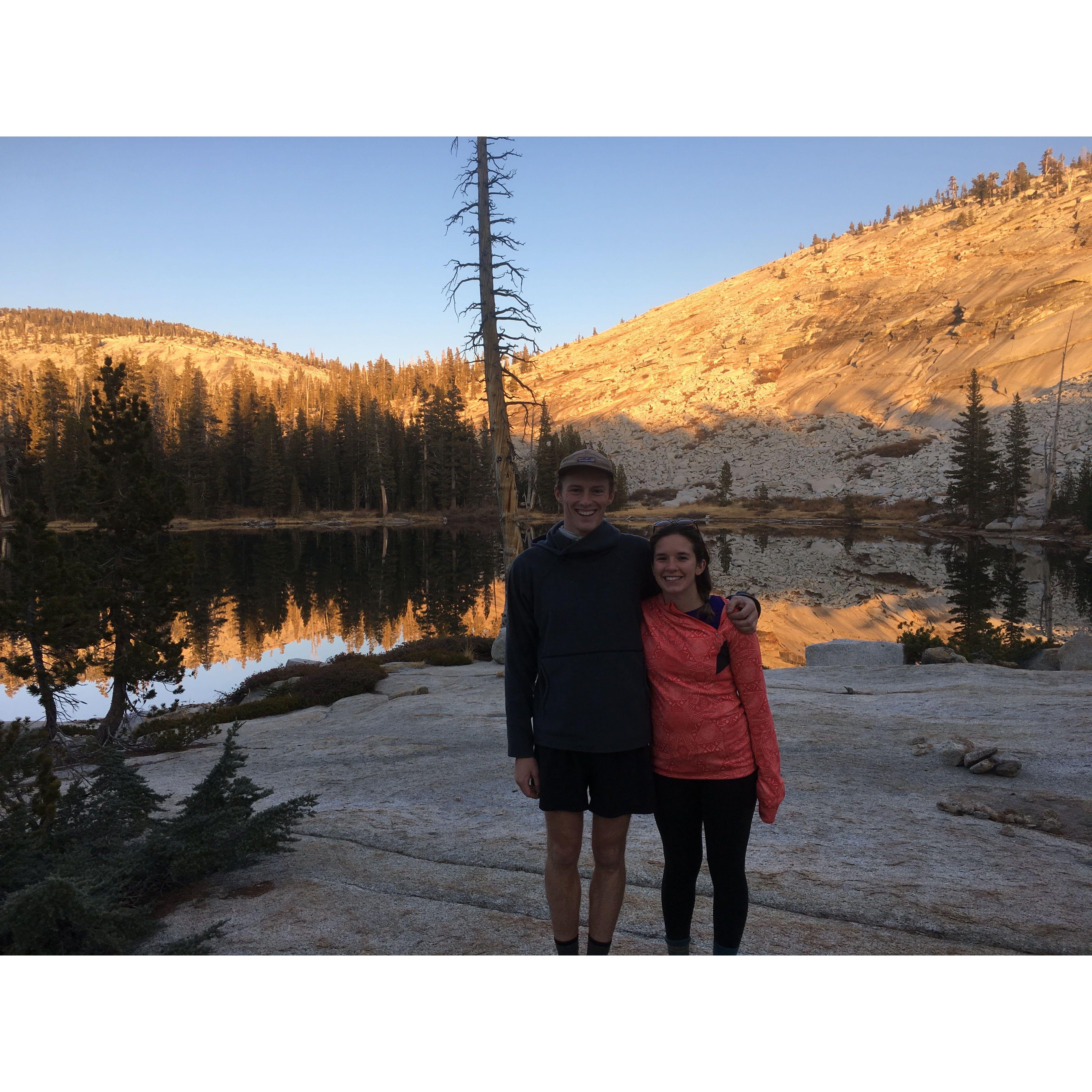 Backpacking in Yosemite as pals