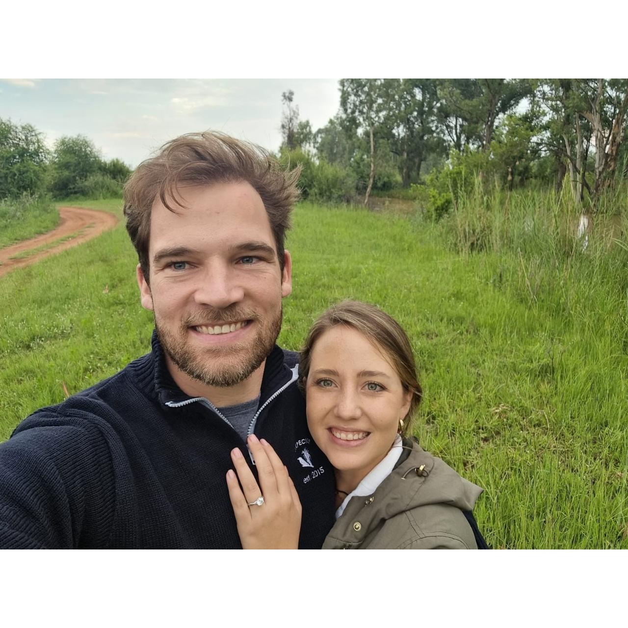 Our engagement weekend.