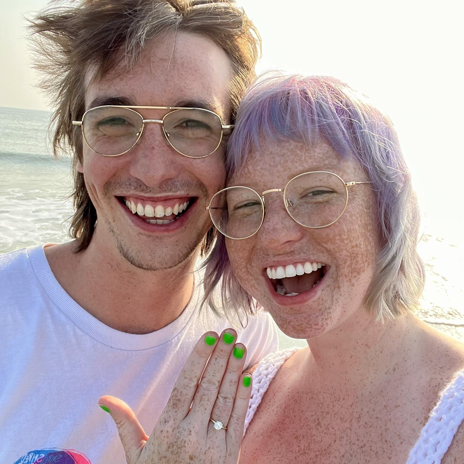 Engaged! June 30th, 2023 in St. Simons :)