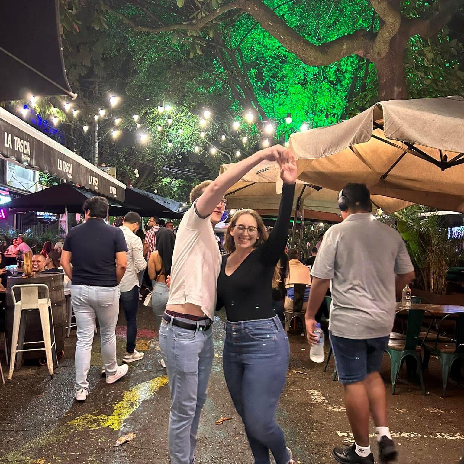 Dancing in the streets of Colombia