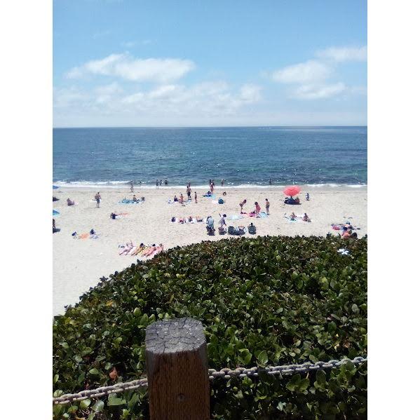 This is the view from the meeting spot.