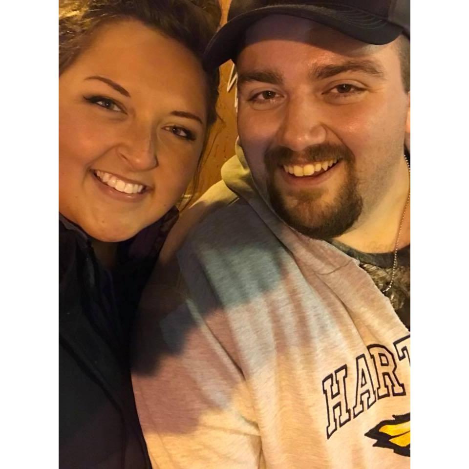 Visiting the Yum Yum Tree, the spot of their first date, for the last time before it closed