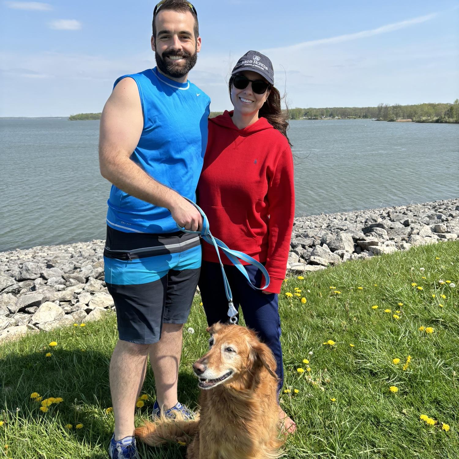 At Alum Creek with Maisy