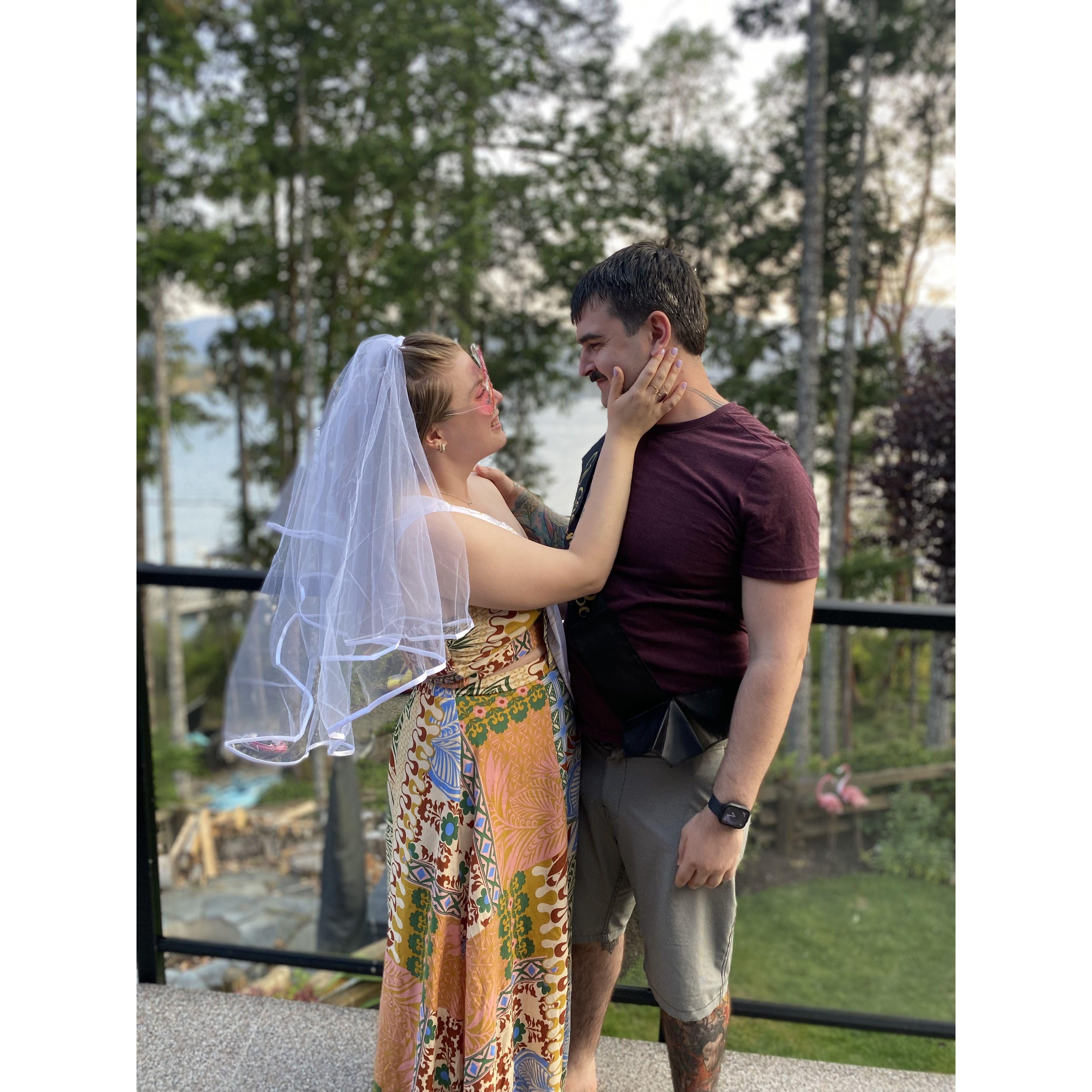 Engagement Day at the lake