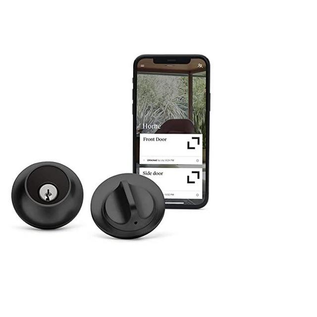 Level Touch, Keyless Entry Using Touch, a Key Card, or Smartphone. Bluetooth Enabled, HomeKit Compatible - Matte Black