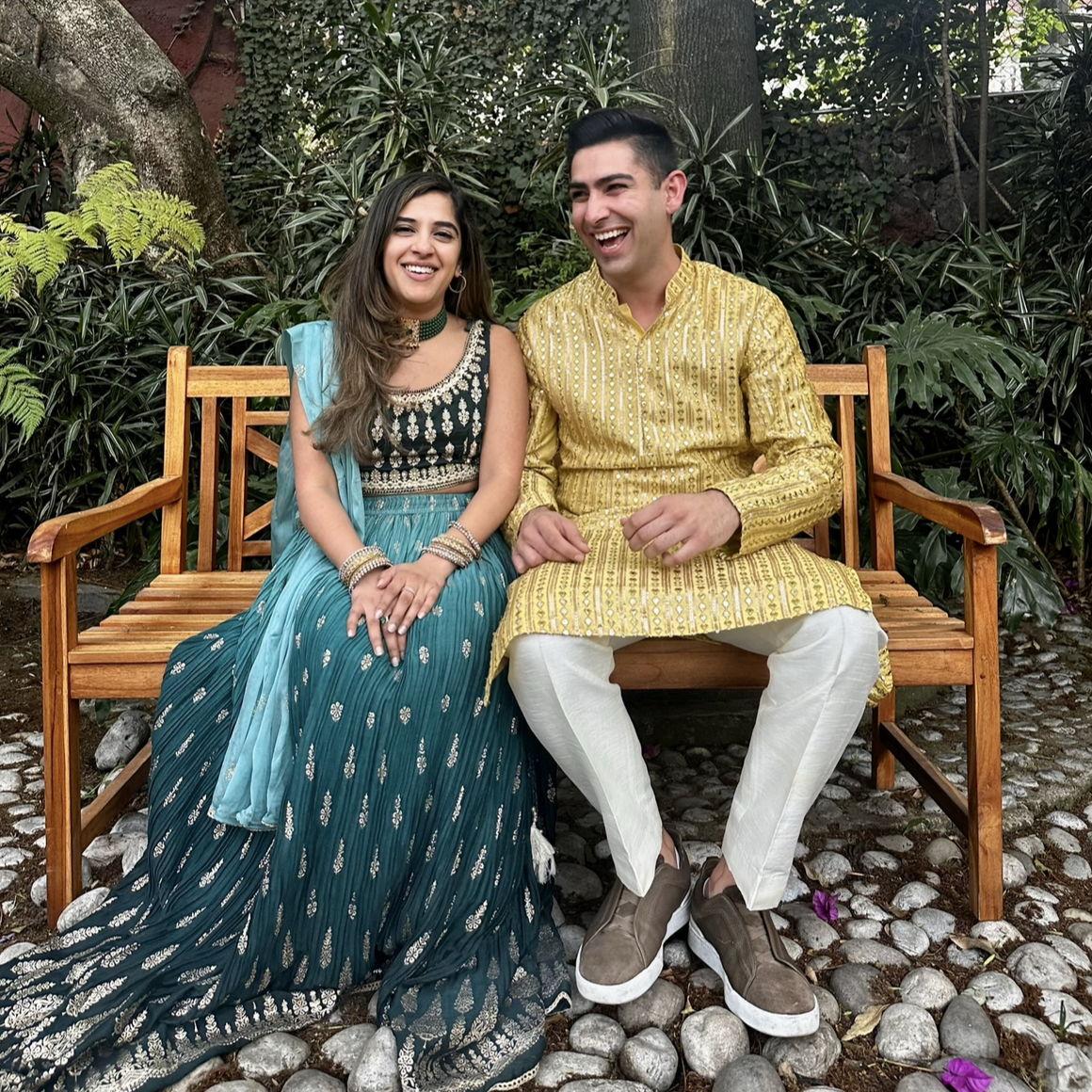At our friends Samir and Hiral's wedding in Mexico City!