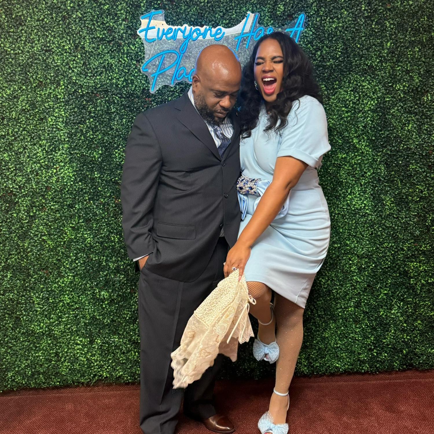 Our true personalities. Josh is Quiet and reserved and then there’s me “ALL THINGS ON A 10!”