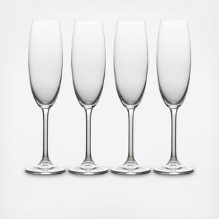 Julie Champagne Flute, Set of 4