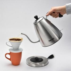 Aroma Gooseneck Electric Kettle Stainless Steel