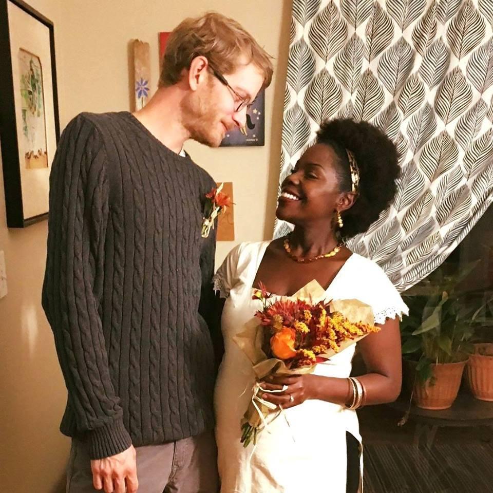 The first 'I do'! Now we have to celebrate the union!