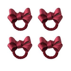 Juliska Napkin Rings Tuxedo Set/4 - Ruby