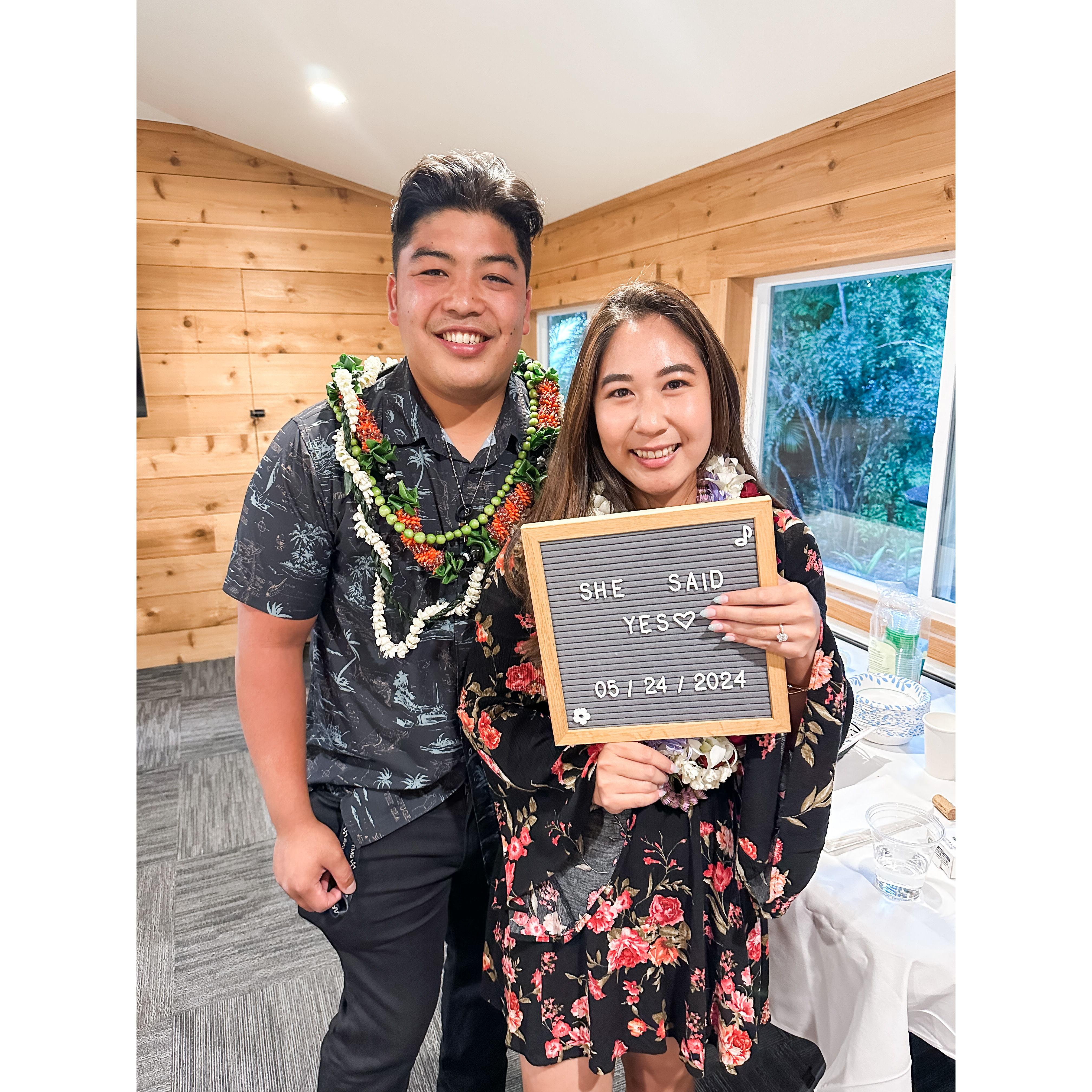 Surprised Kelsey with a Family Celebration at Natsunoya!
