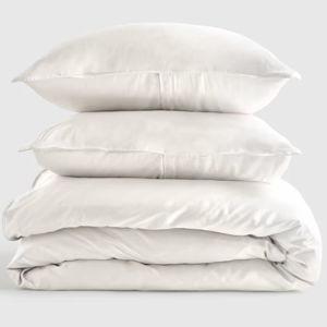 Organic Bamboo Viscose Duvet Cover Set | Quince in White