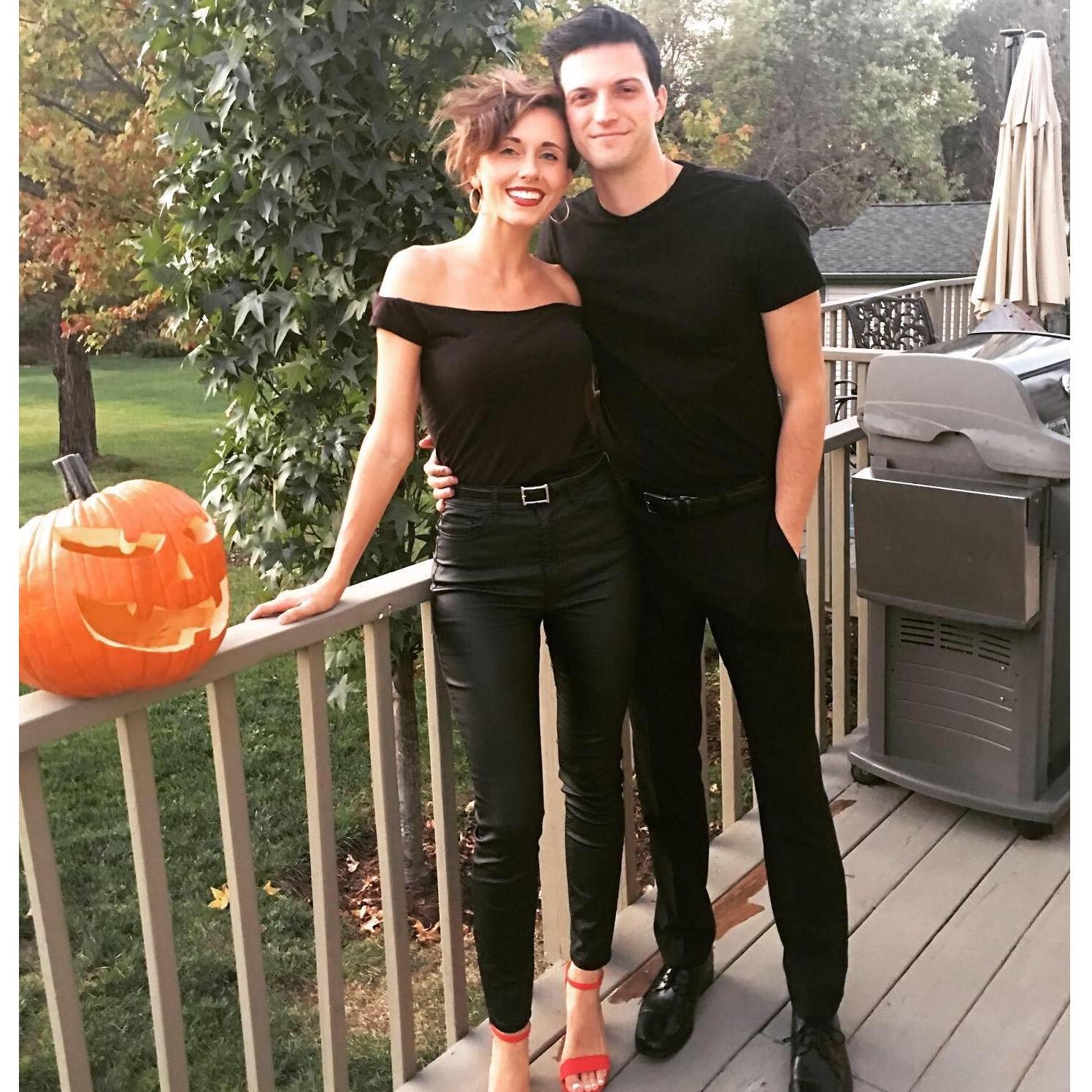 Danny Zuko and Sandra D, Halloween 2019