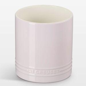 Le Creuset Sea Salt 40-Oz. Stoneware Utensil Crock + Reviews | Crate & Barrel