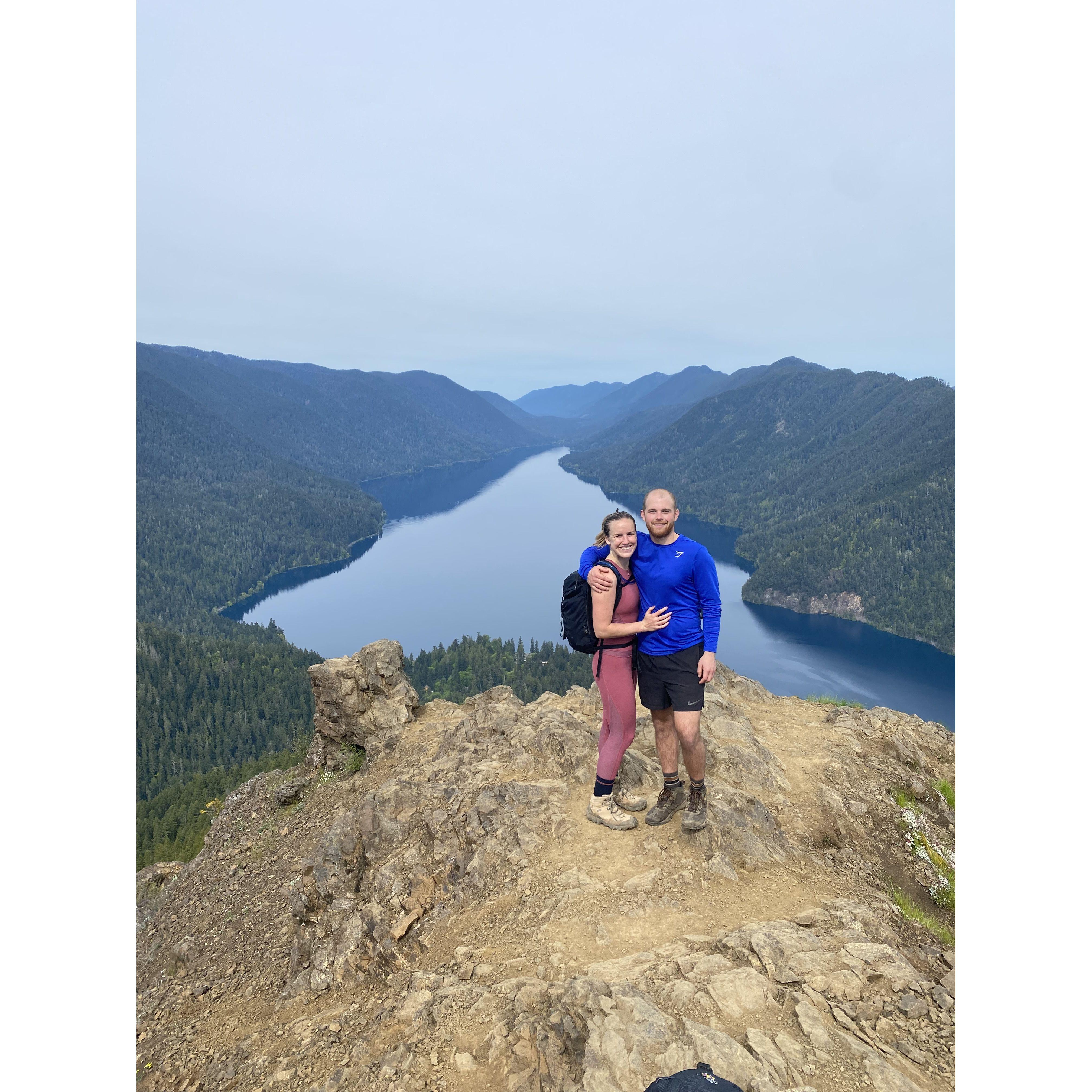 Lake Crescent in Olympic NP