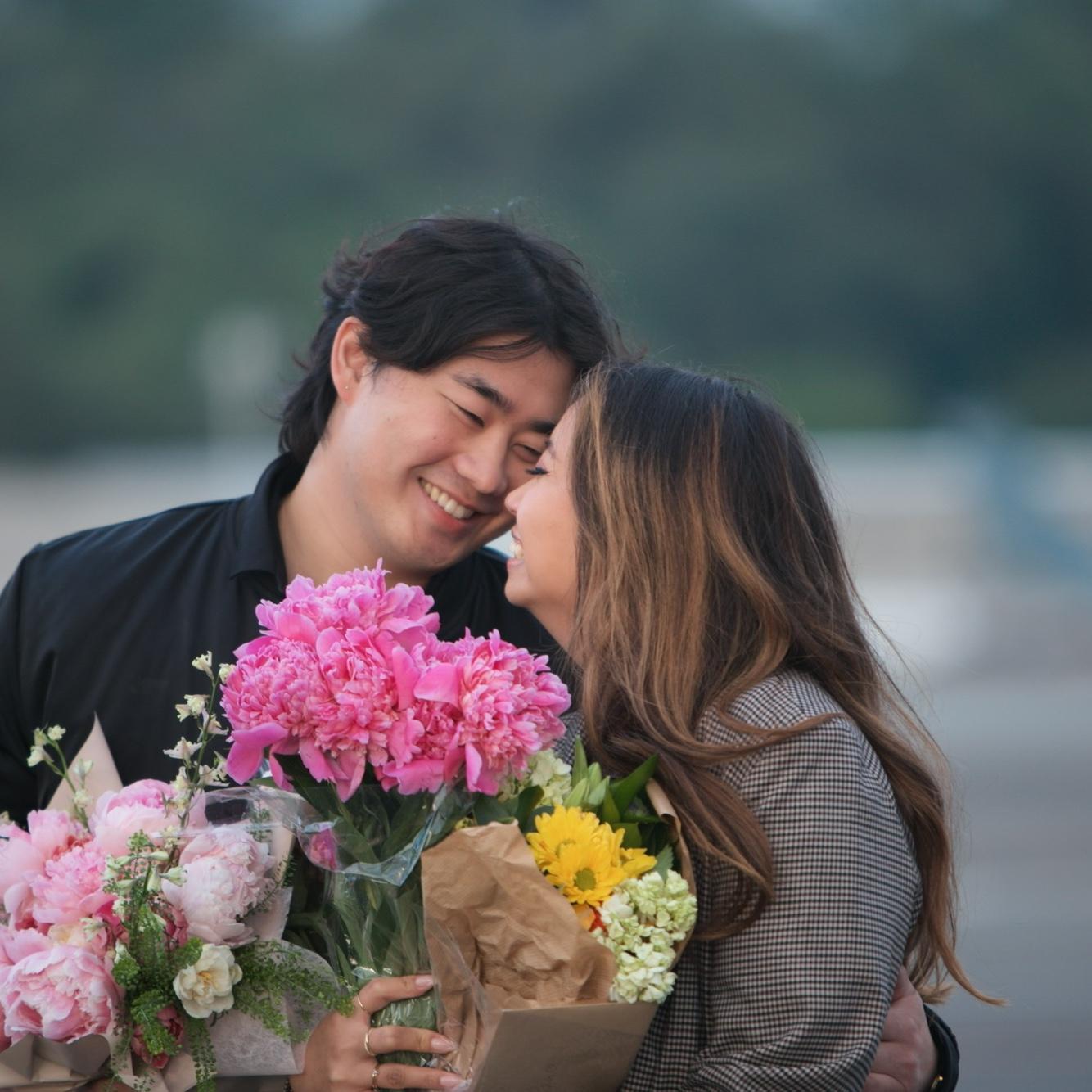 June 2023: first time as fiance’s