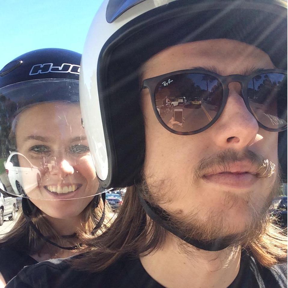 Scooter ride in San Francisco!