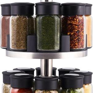 Brixham Classic 16 Jar Carousel Spice Rack