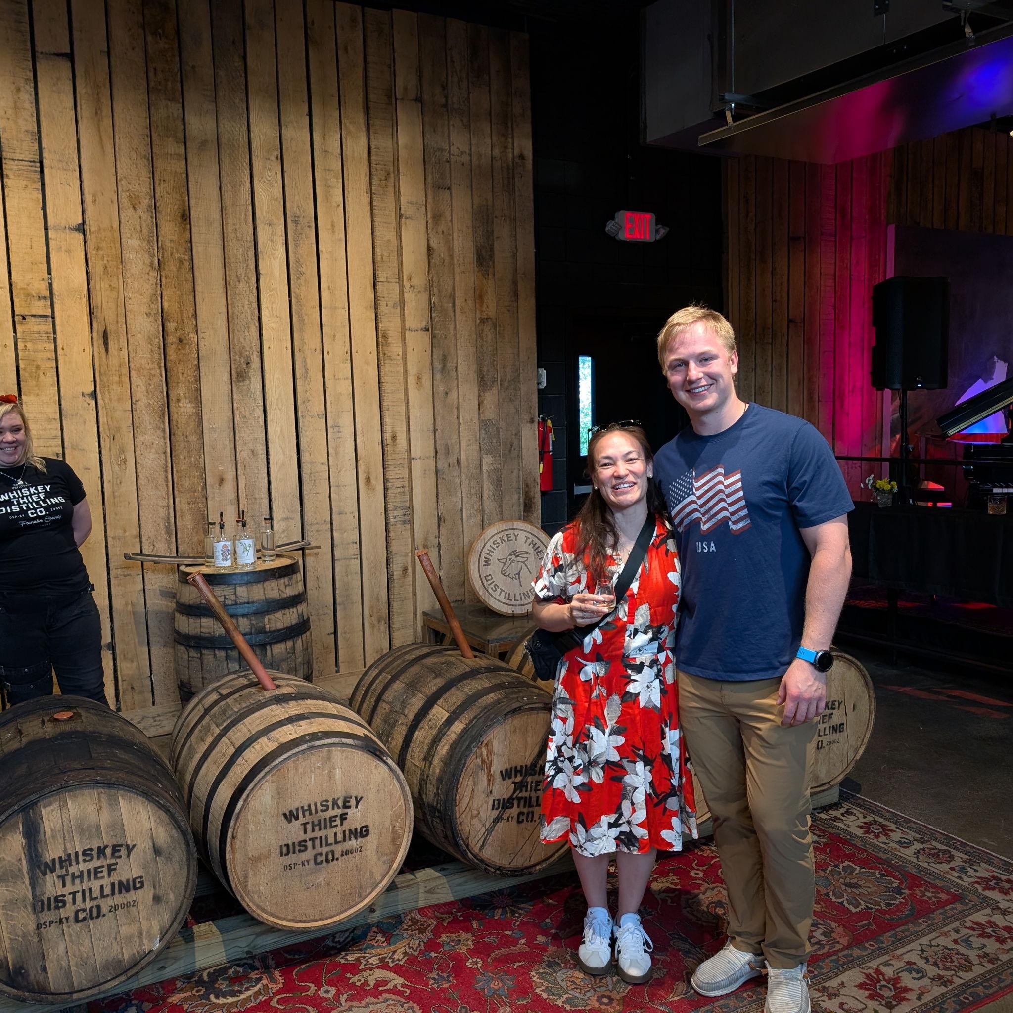 Bourbon tasting in KY