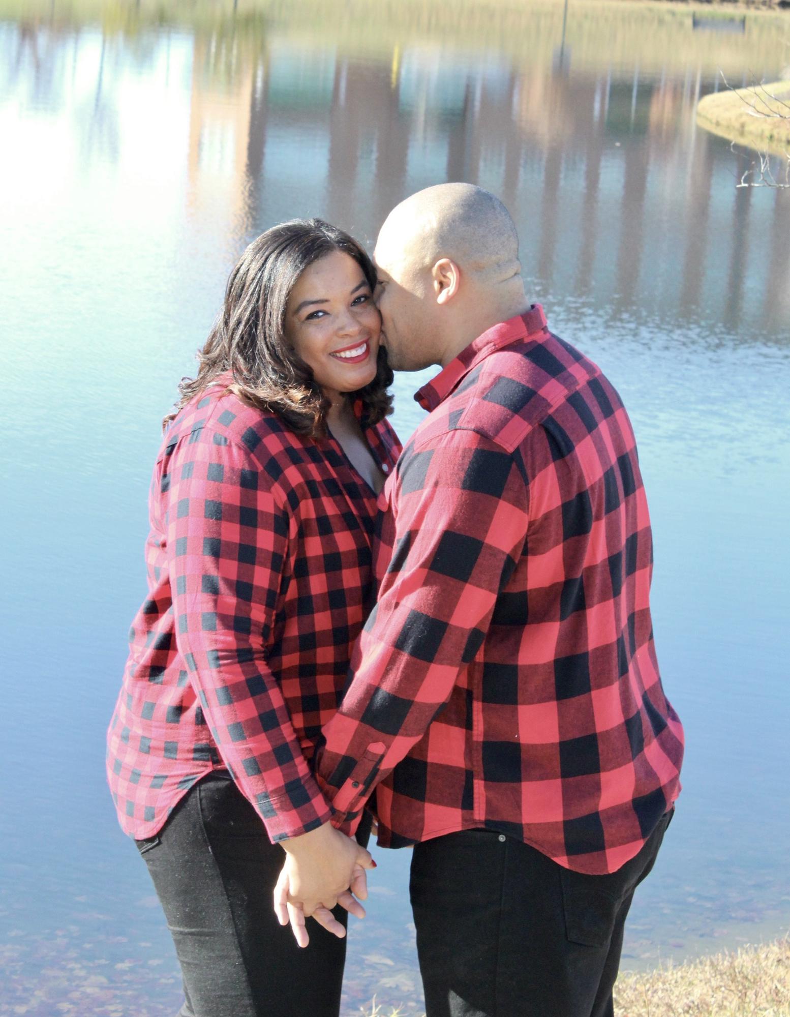 First holiday card photo shoot