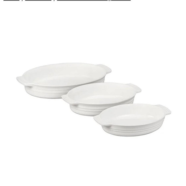 Classic 3-Piece Oval Baking Dish Set