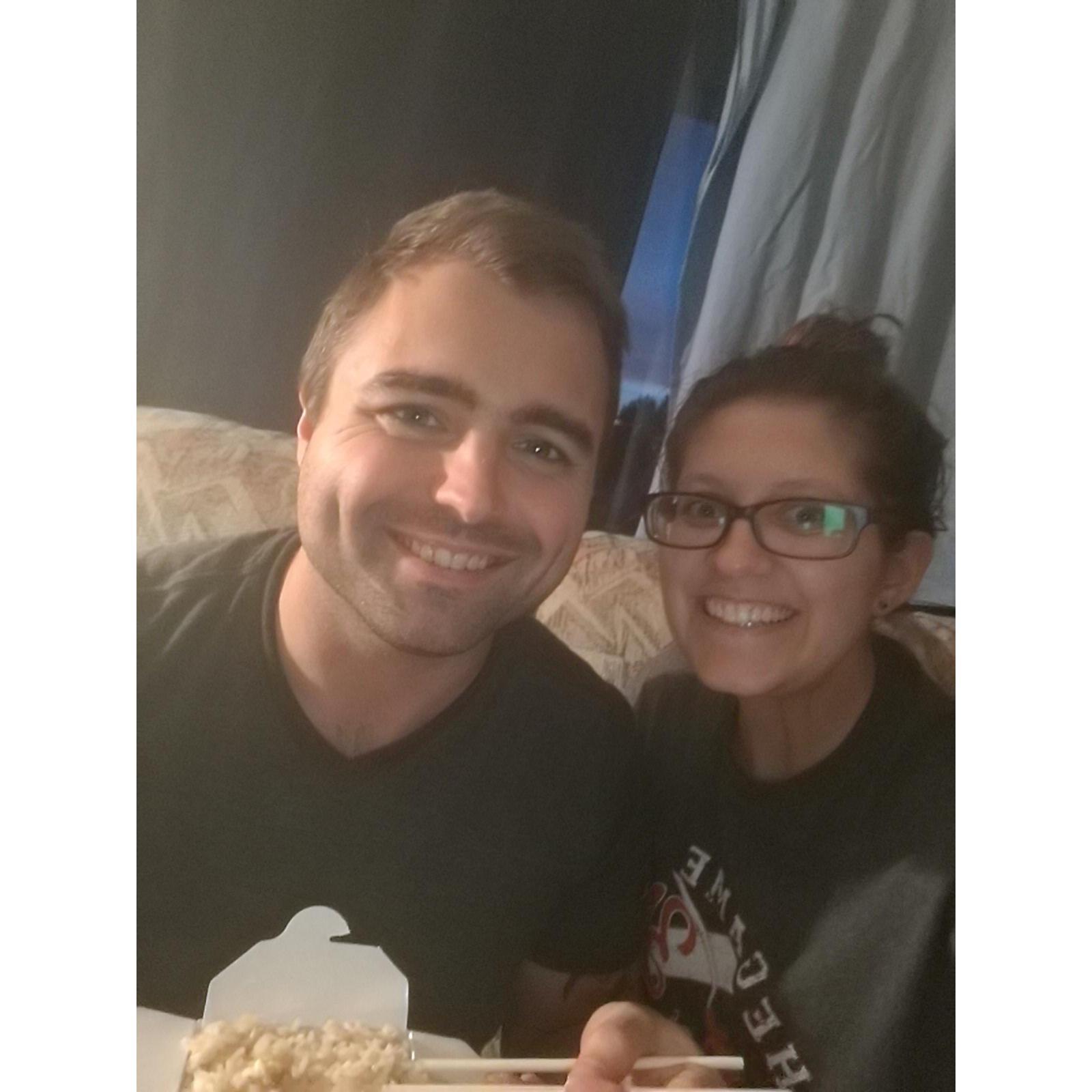 Our first night in Omaha! 2018
