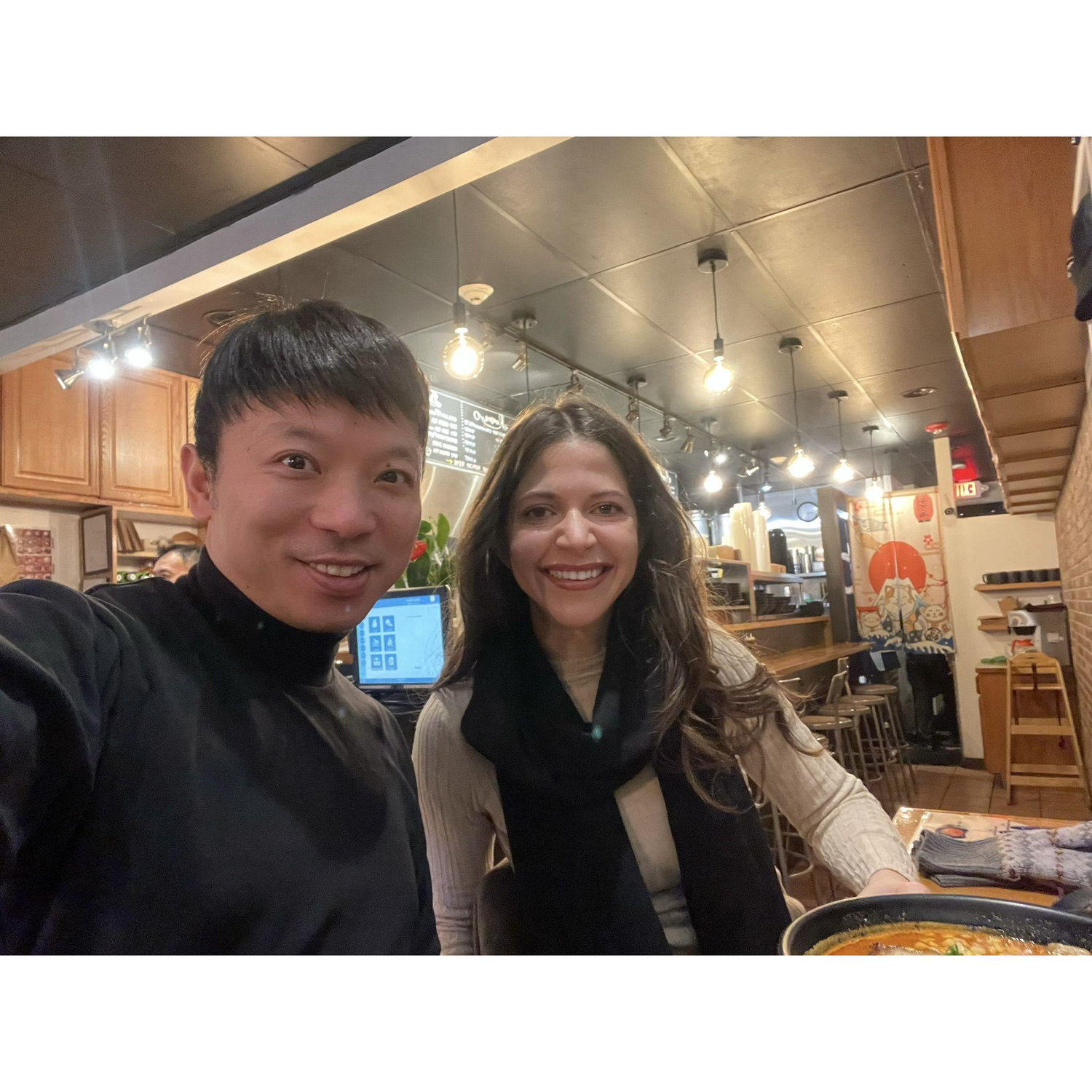 Our first date