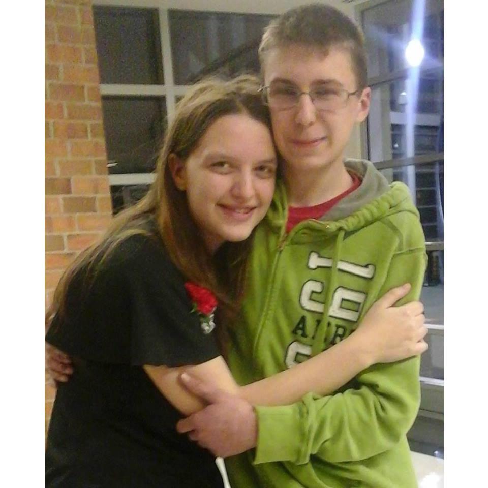 Chris and I together after one of my High School Orchestra concerts.