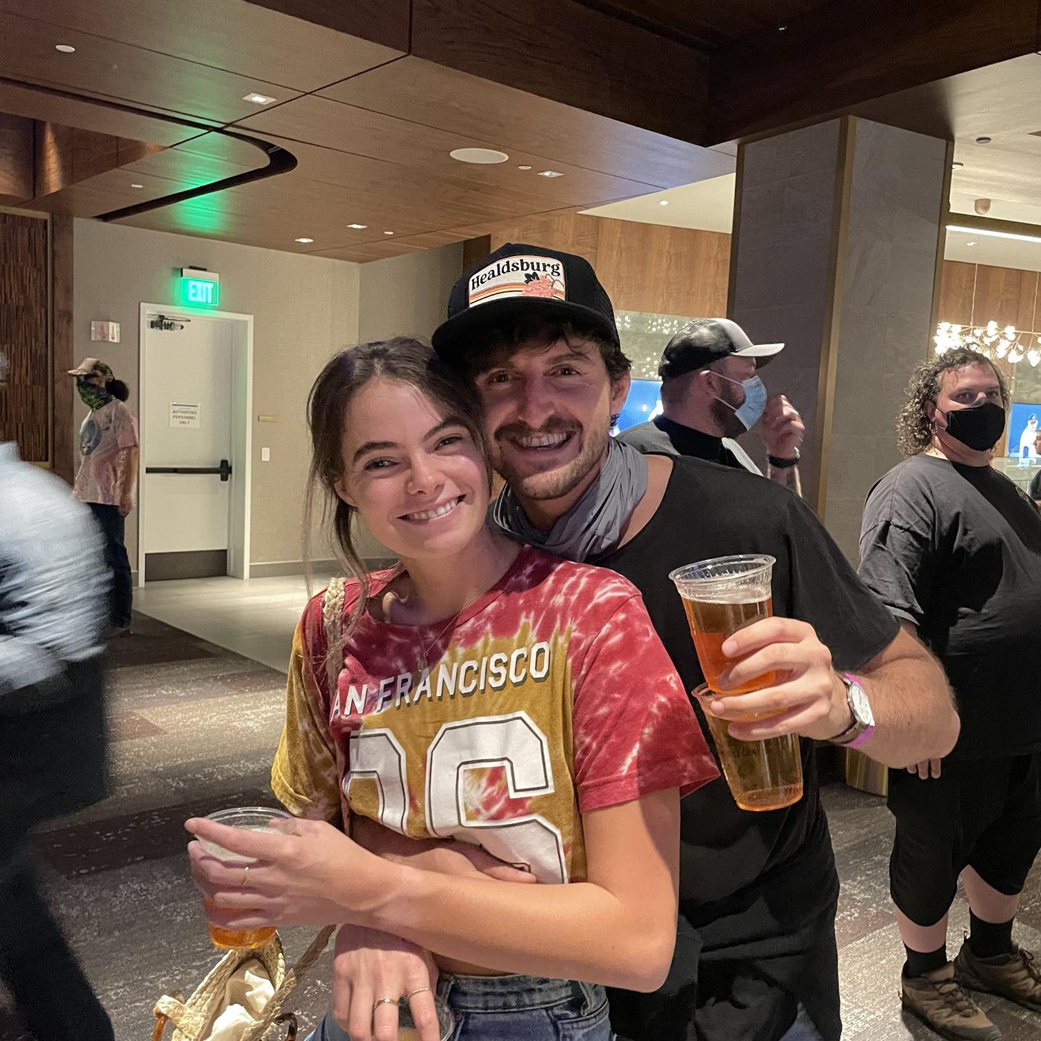Grayce's 1st Phish Show, Reid's 20+ Show - San Francisco, CA