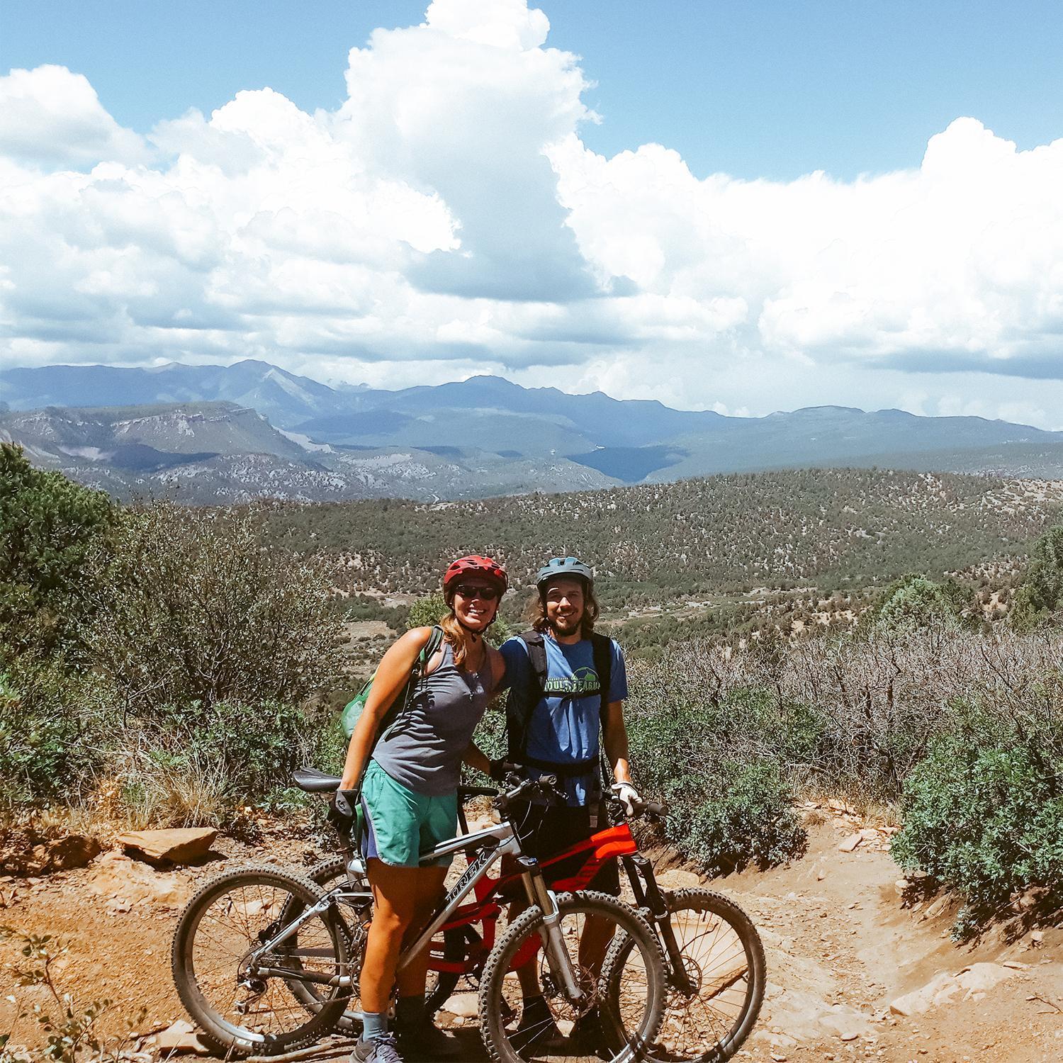 They won't let you live in Durango without a bike.