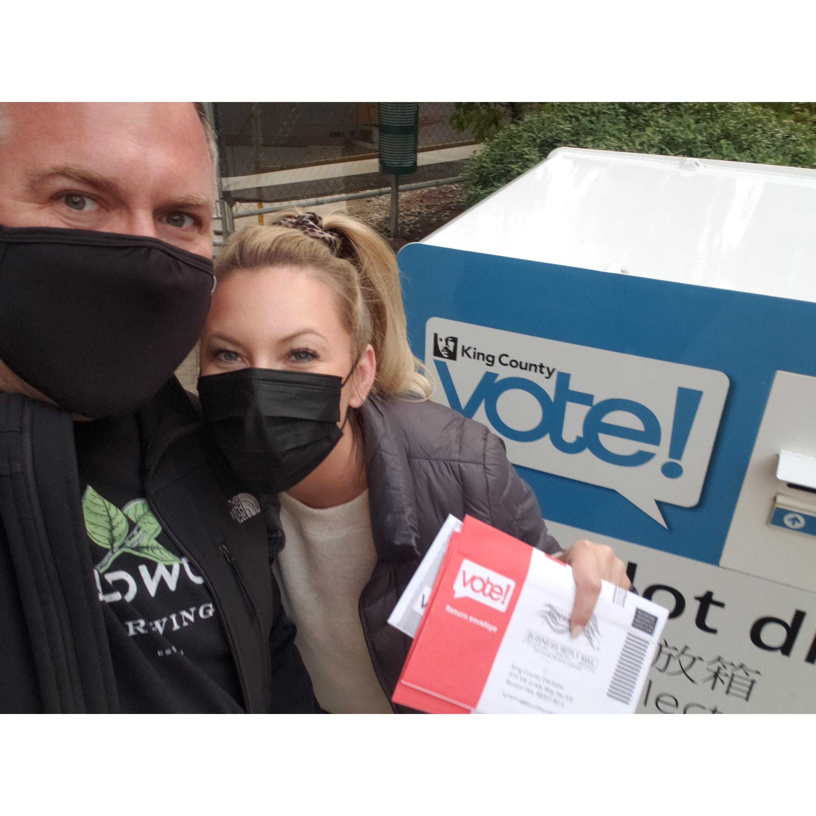 Couples who vote together... ❤
