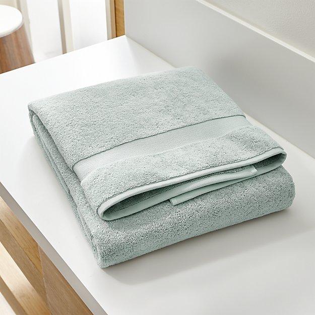 Turkish Cotton Spa Blue Bath Sheet