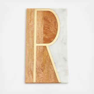 Monogrammed Serving Board