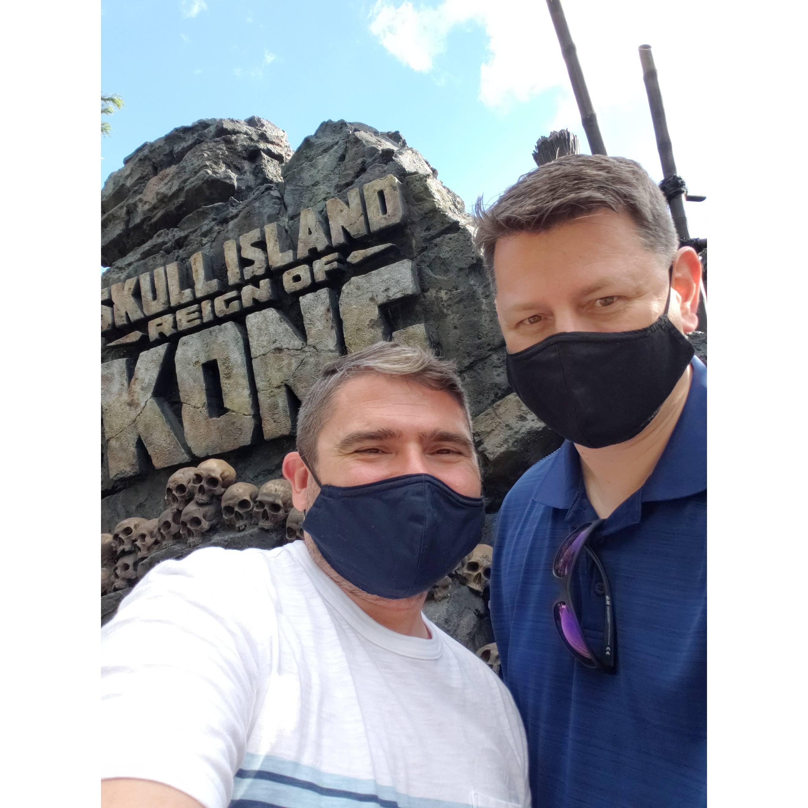 Universal Studios Orlando, Florida on a Thanksgiving getaway