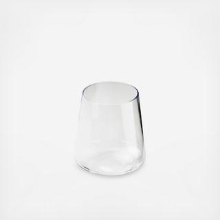 Stemless Outdoor White Wine Glass