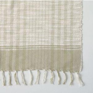 Merrill Plaid Throw - Moss