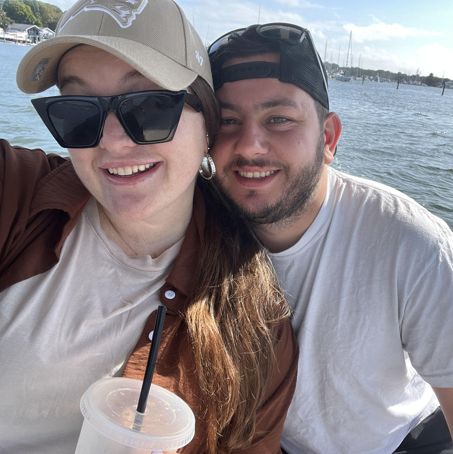 September 2024 - Lindsay and Richie love spending free time out on the boat