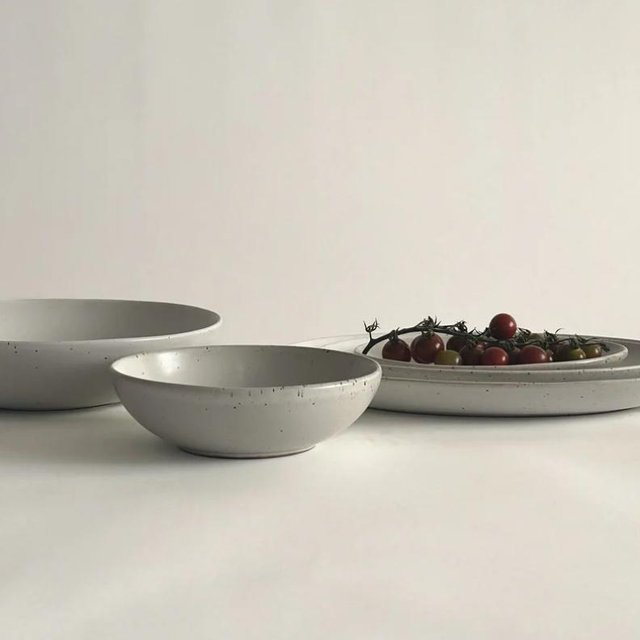 5-Piece Holiday Serving Set Straw