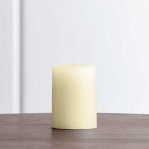 Ivory 3"x4" Pillar Candle