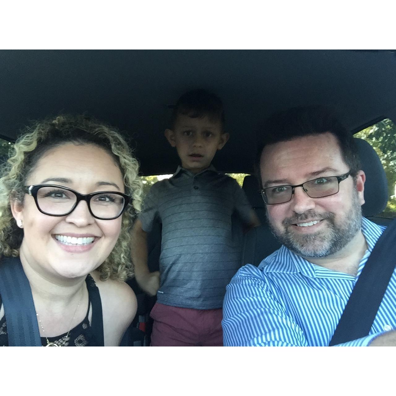 cir. September 2018
First road trip.  We went to visit The Thompson's in Bullard!